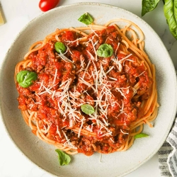 Pasta with ground beef no tomato sauce recipes - Main course